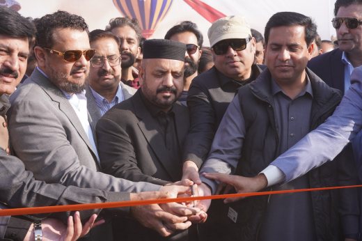 Inauguration of Hot Air Balloons & Motor Gliding at Blue World City, Pakistan's First Purpose-Built Tourist City.