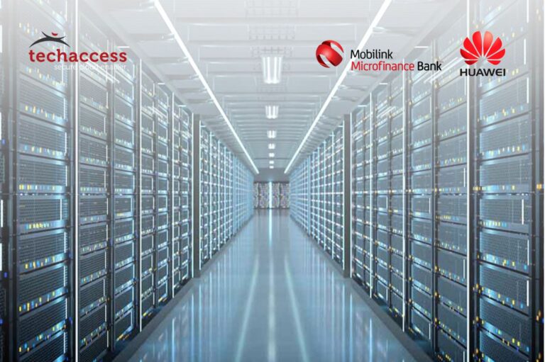 Techaccess Pakistan Pvt. Ltd. is proud to announce the successful deployment of a Huawei Enterprise Storage Solution at Mobilink Microfinance Bank Limited, one of Pakistan’s leading microfinance institutions.